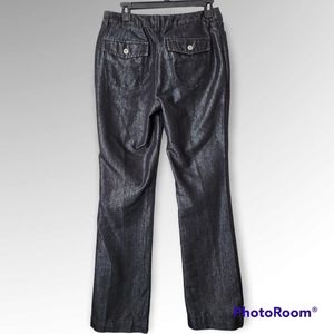 Chico's Platinum Denim Trouser Leg jeans size 6